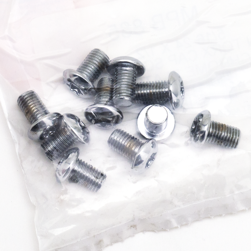 CHROME PLATED BUTTON HEAD TORX SCREW ASSORTMENT