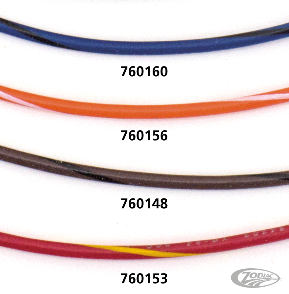 ELECTRICAL WIRE WITH OEM STYLE COLOR CODING
