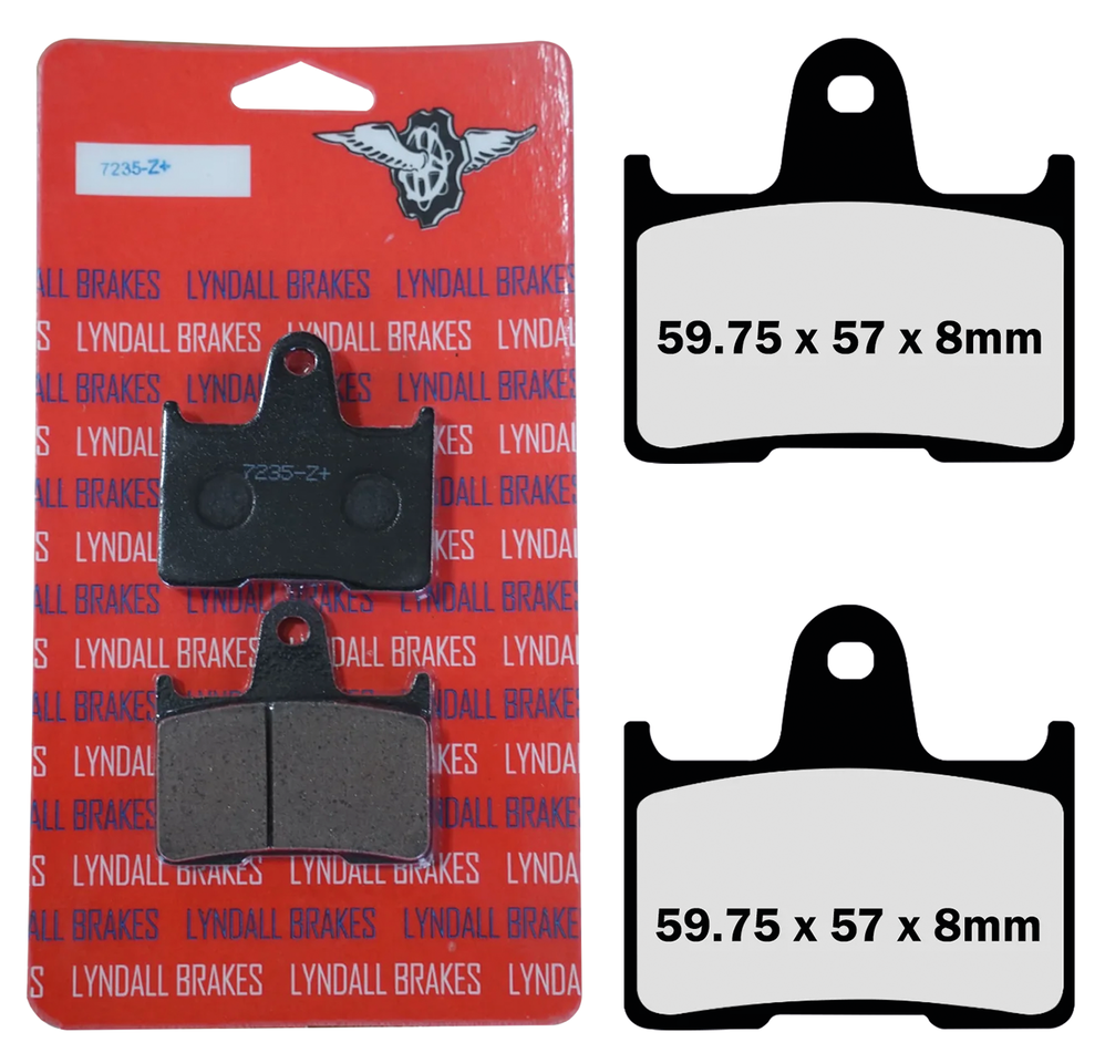 LYNDALL BRAKE PAD SETS, REAR