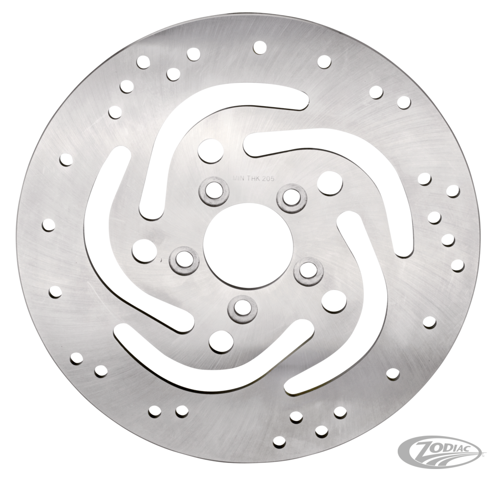 STOCK STYLE STAINLESS STEEL DISC BRAKE ROTORS