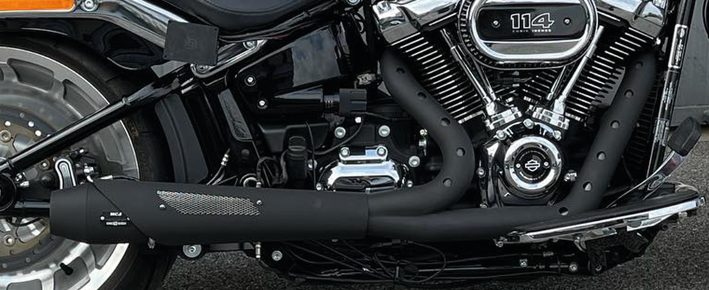 MCJ ADJUSTABLE 2-INTO-1 FOR MILWAUKEE EIGHT SOFTAIL