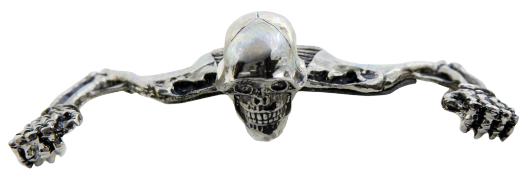 SKULLED HEADLAMP VISOR ORNAMENT