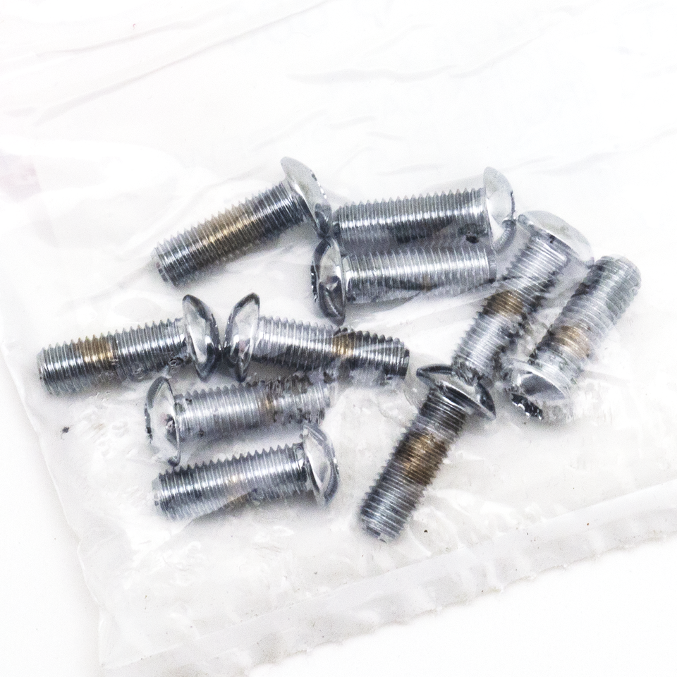 CHROME PLATED BUTTON HEAD TORX SCREW ASSORTMENT