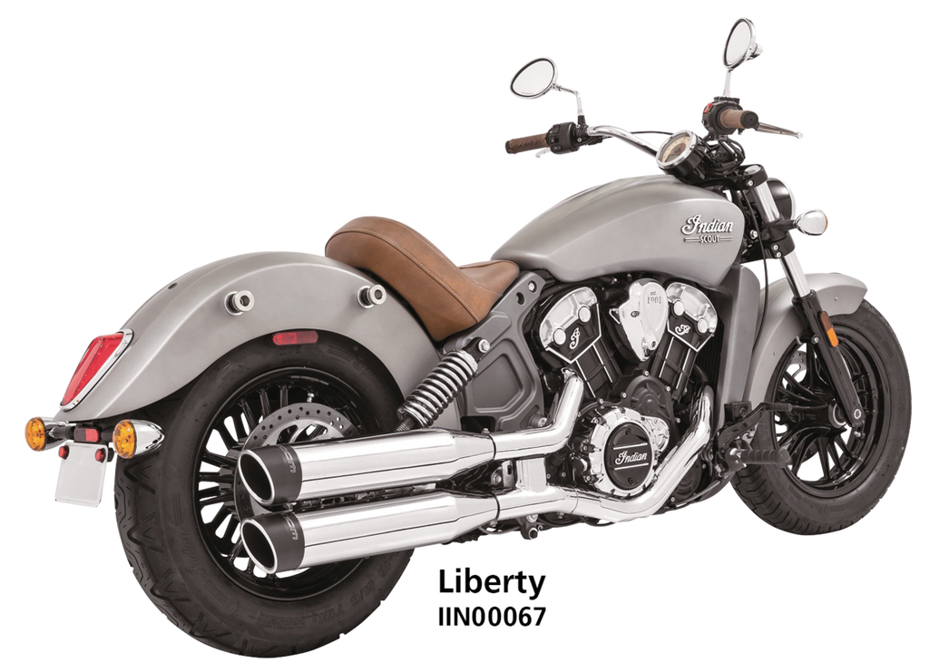 4" SLIP-ONS FOR 2015-2024 INDIAN SCOUT