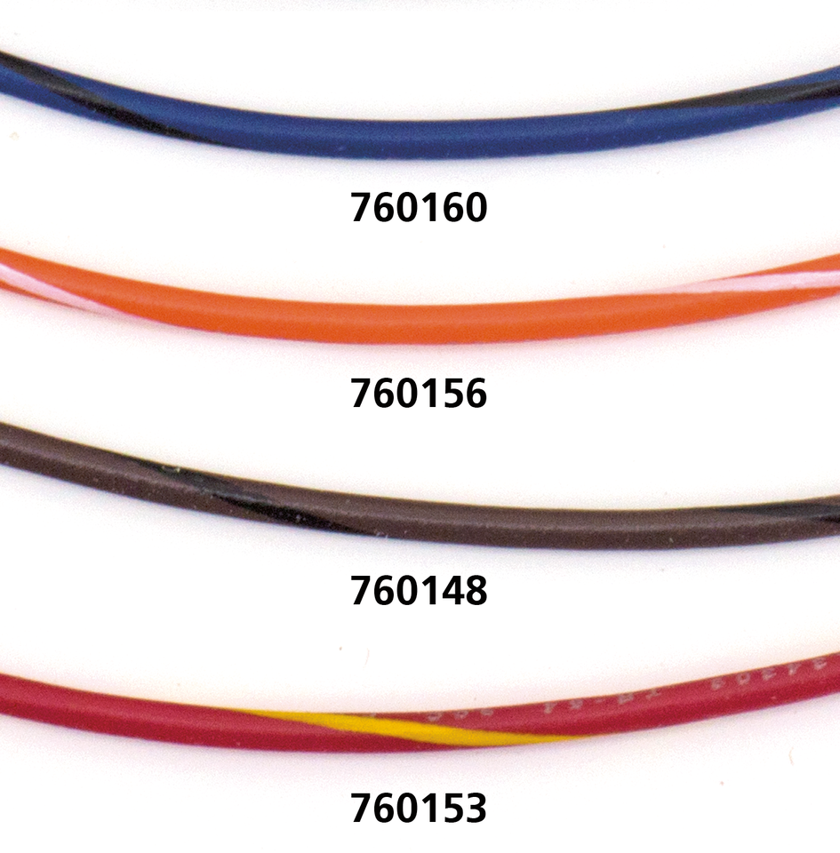 ELECTRICAL WIRE WITH OEM STYLE COLOR CODING