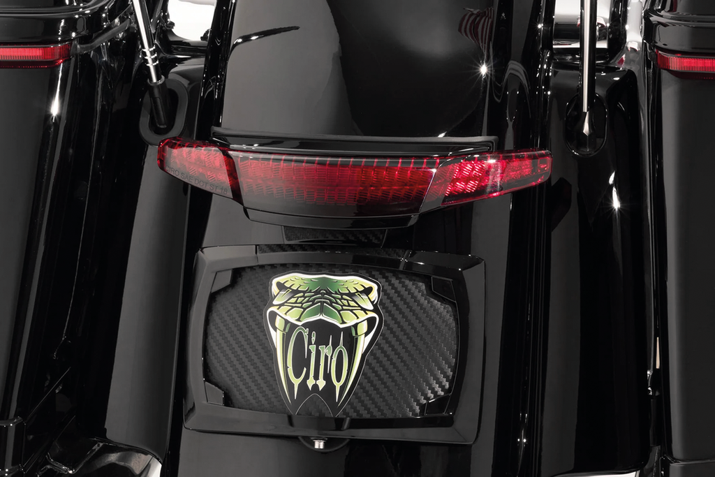 CIRO LATITUDE TAIL LIGHT & LICENSE PLATE HOLDER FOR TOURING