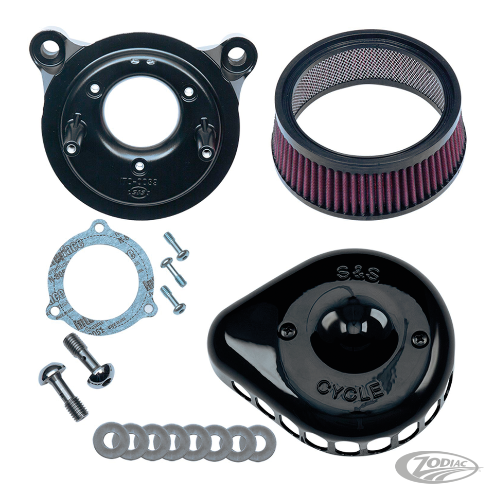 S&S STEALTH MINI TEARDROP AIR CLEANER KITS