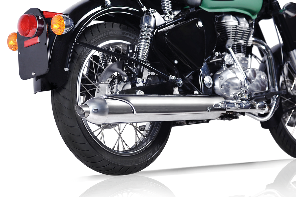 V-PERFORMANCE SLIP-ON MUFFLERS FOR ROYAL ENFIELD CLASSIC & BULLET