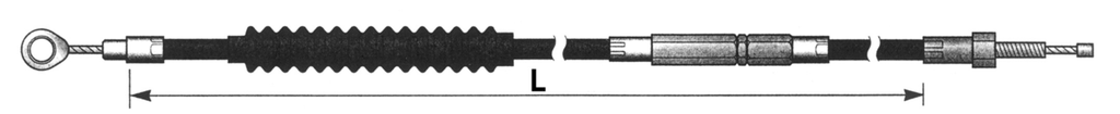 C07 - CLUTCH CABLE 2008 TO PRESENT TOURING, 2009 TO PRESENT TRIKE & 2015 TO PRESENT SOFTAIL