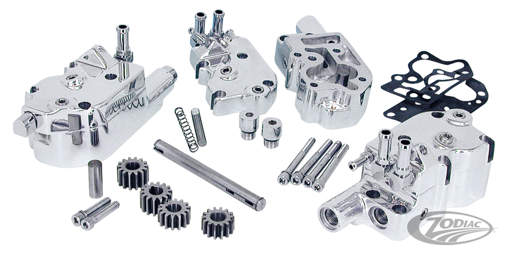 ZODIAC ALUMINUM OIL PUMPS FOR BIG TWIN 1936-1999