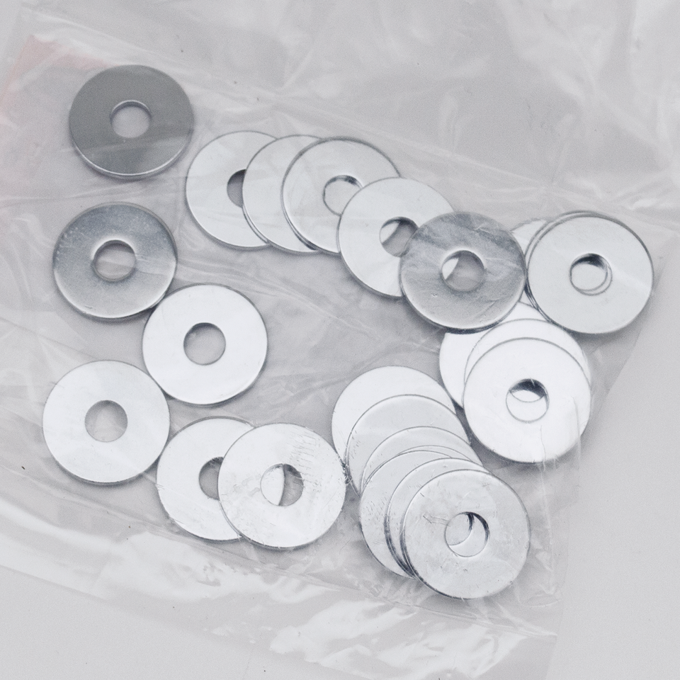 CHROME PLATED FLAT WASHERS ASSORTMENT