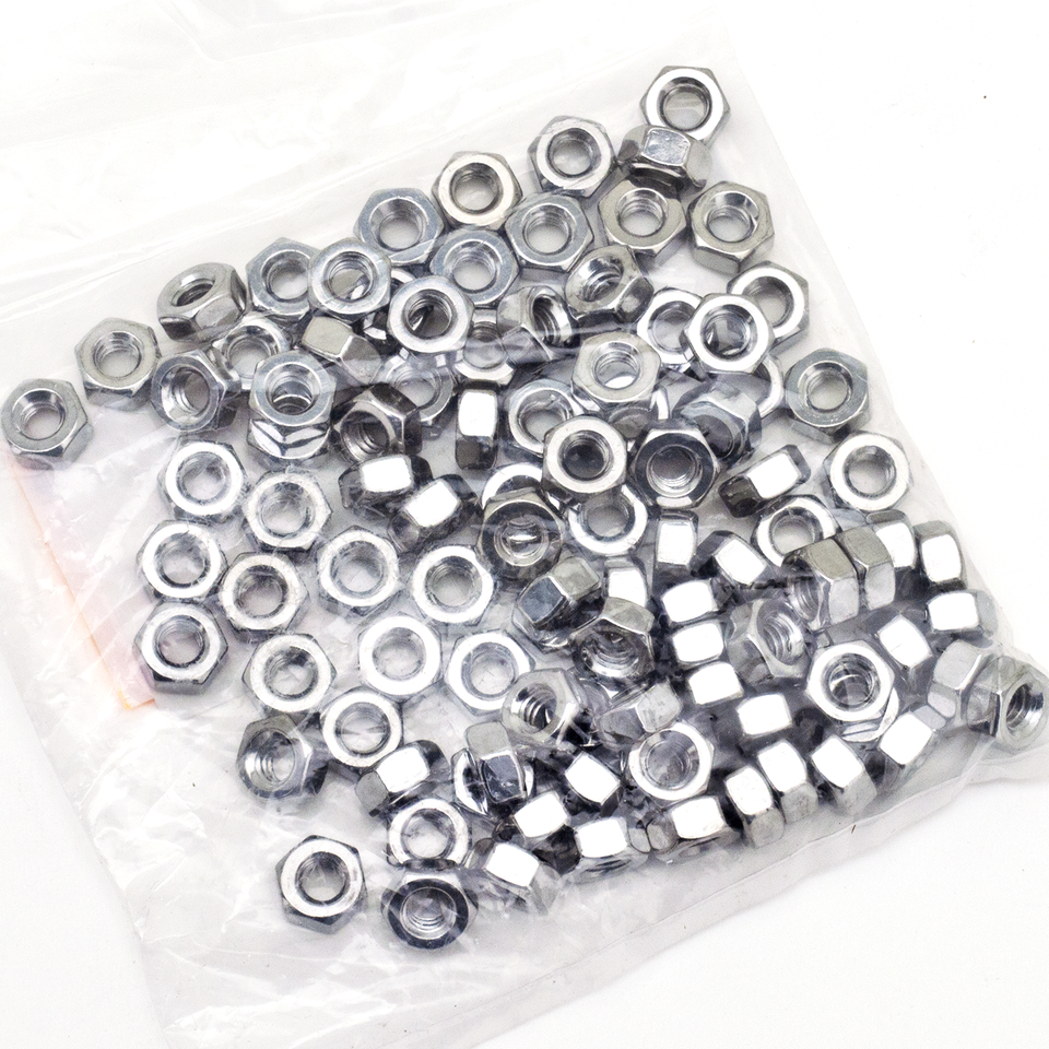 CHROME PLATED NUTS AND WASHERS ASSORTMENT