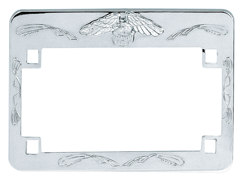 DELUXE CHROME LICENSE PLATE FRAME