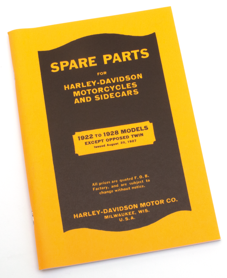 MANUALS AND SPARE PARTS CATALOGS FOR VINTAGE MODELS