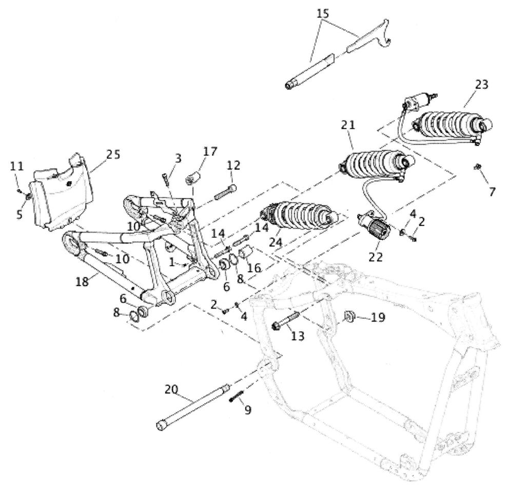 SWINGARM BEARINGS