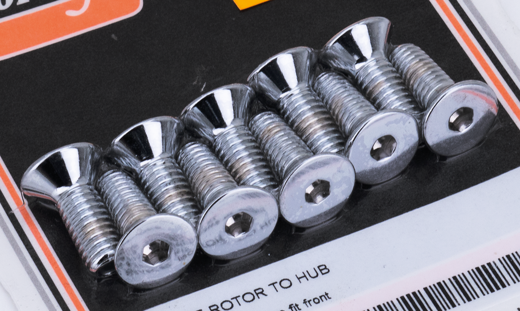 BRAKE ROTOR SCREWS & NUTS FOR SPORTSTER