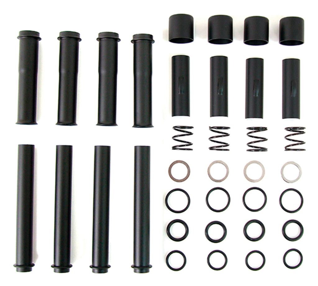 BLACK PUSHROD COVER KITS