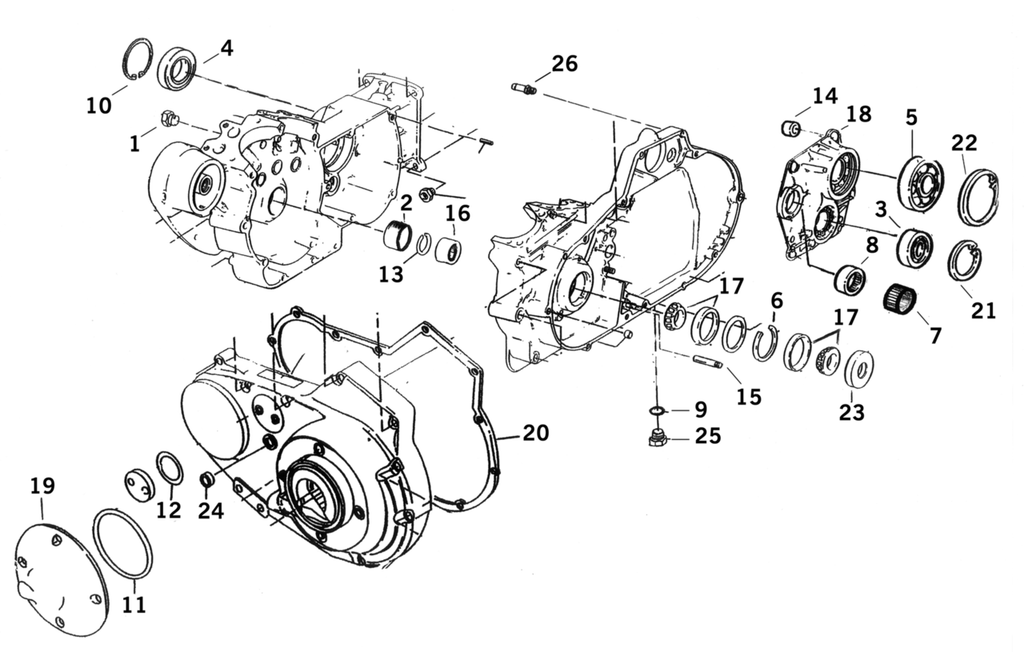 LOWER END PARTS FOR 1991-2003 XL