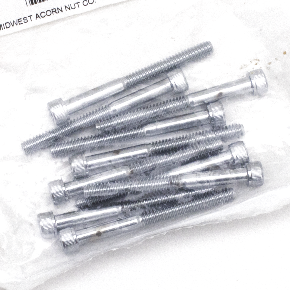 CHROME PLATED ALLEN HEAD SCREWS ASSORTMENT