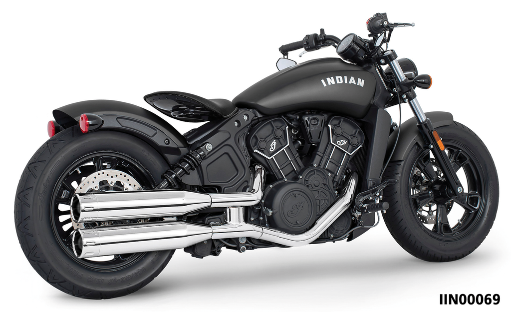 4" SLIP-ONS FOR 2015-2024 INDIAN SCOUT