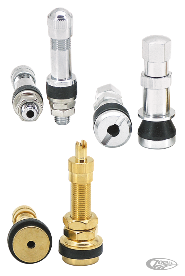 TUBELESS TIRE VALVES