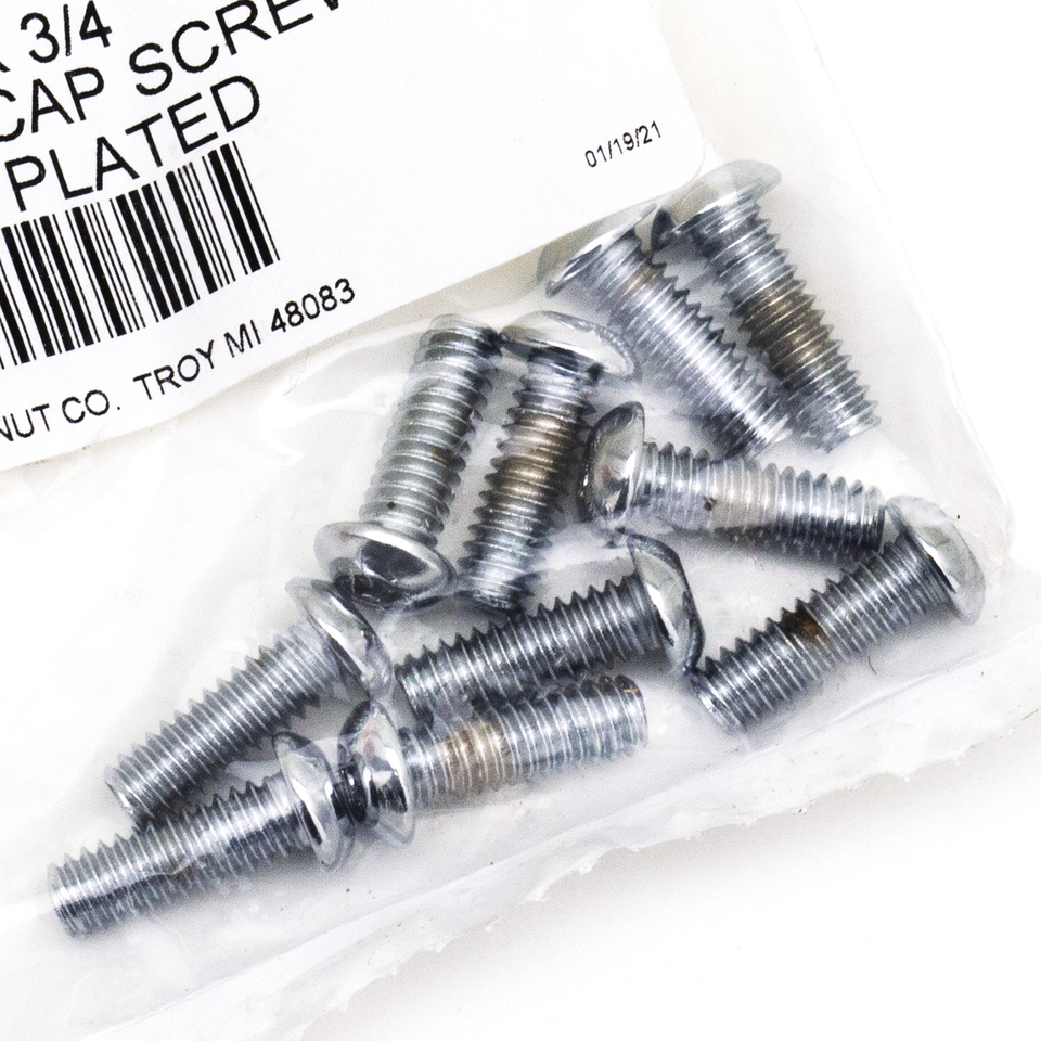 CHROME PLATED BUTTON HEAD TORX SCREW ASSORTMENT