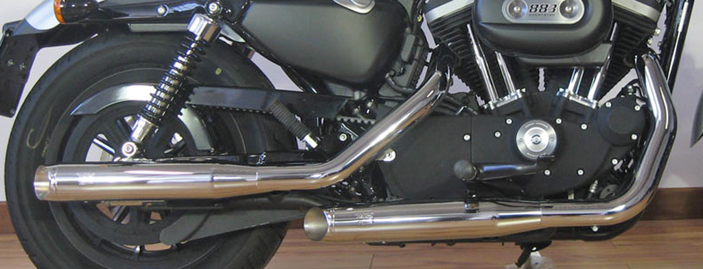 MCJ ADJUSTABLE EXHAUSTS FOR SPORTSTER