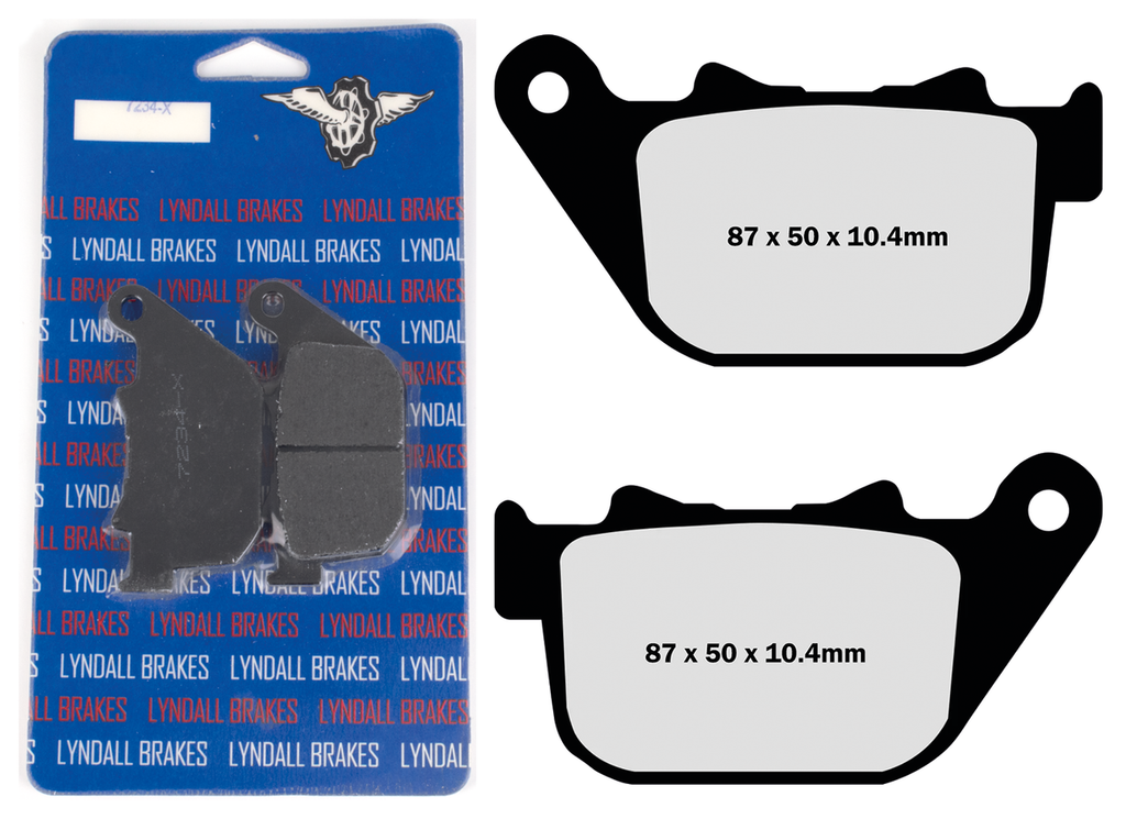 LYNDALL BRAKE PAD SETS, FRONT