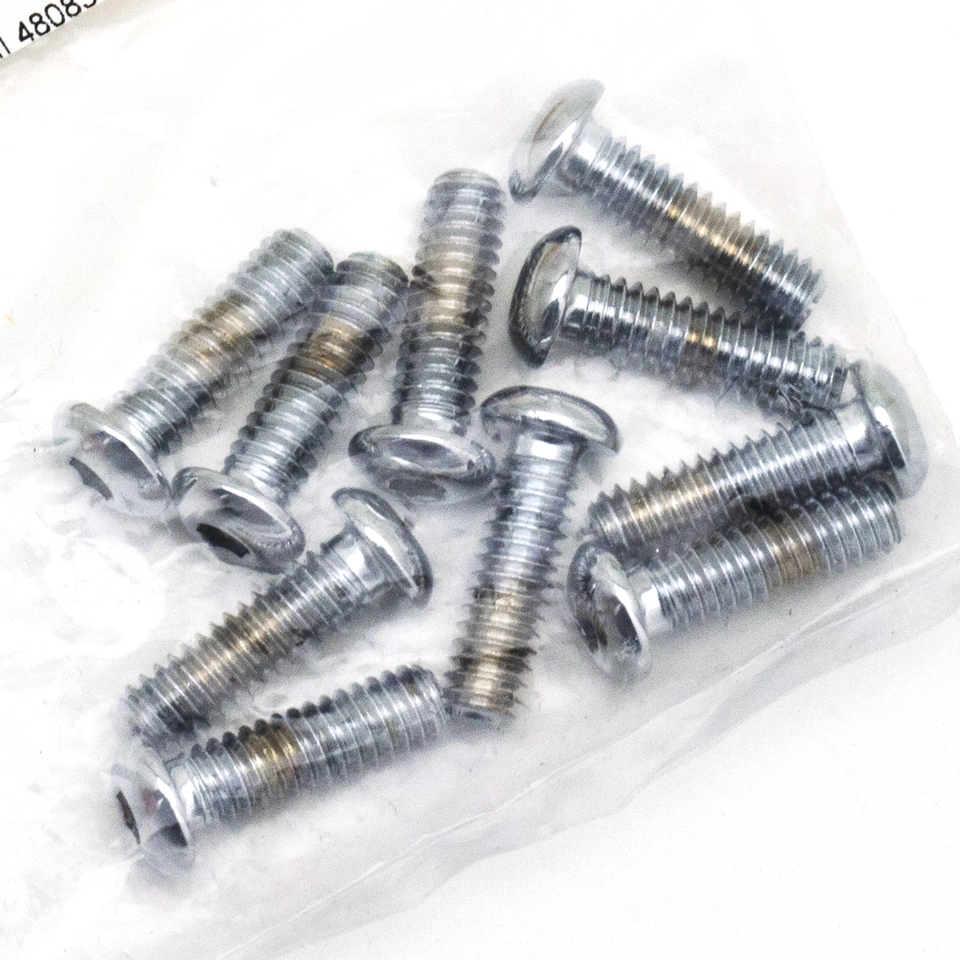 CHROME PLATED BUTTON HEAD ALLEN SCREWS ASSORTMENT