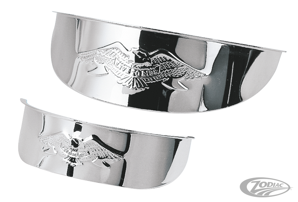 EMBOSSED EAGLE VISORS