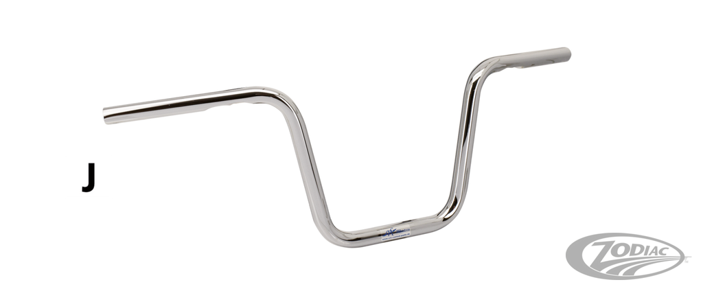 FEHLING ONE INCH DIAMETER APEHANGER HANDLEBARS