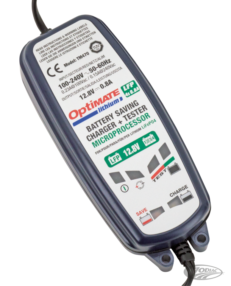 OPTIMATE LITHIUM BATTERY CHARGERS