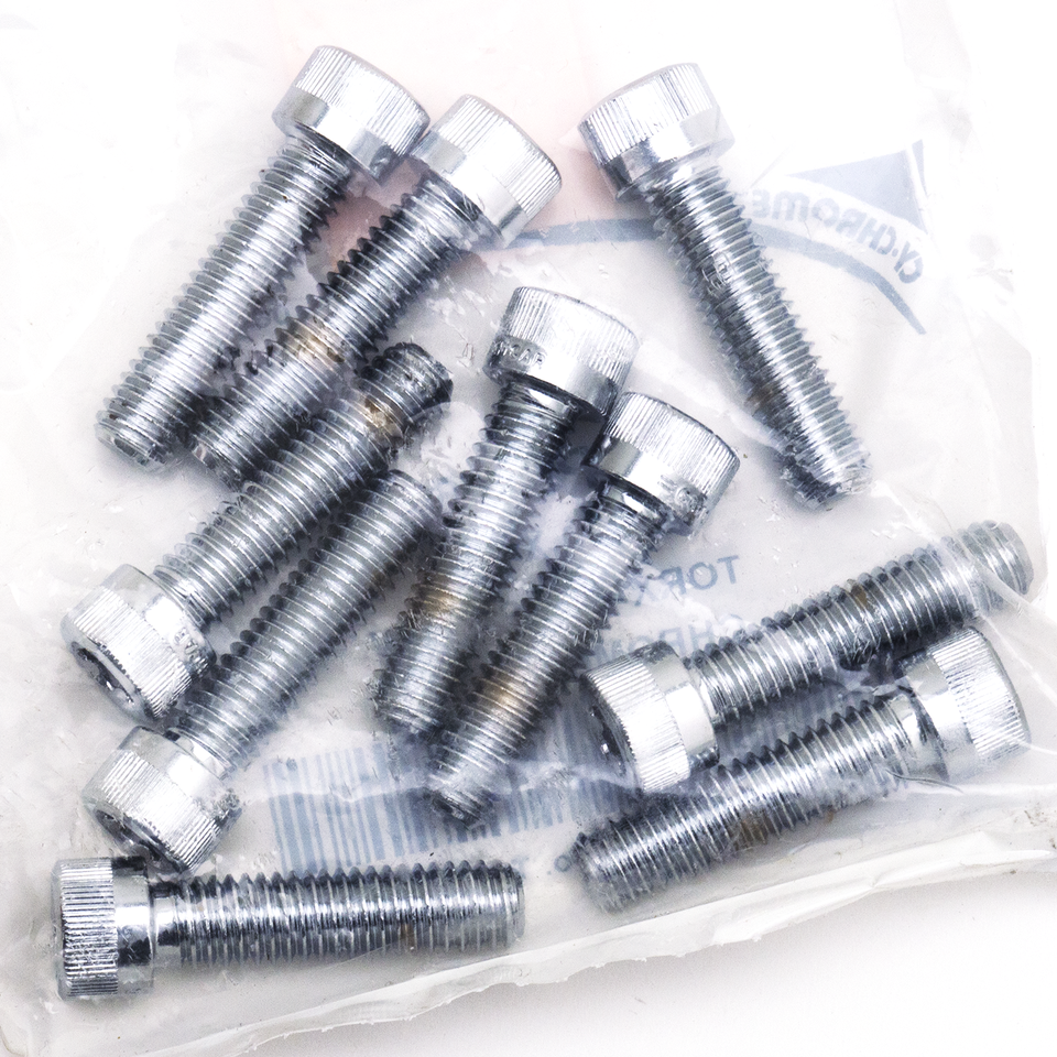 CHROME PLATED SOCKET HEAD TORX SCREW ASSORTMENT