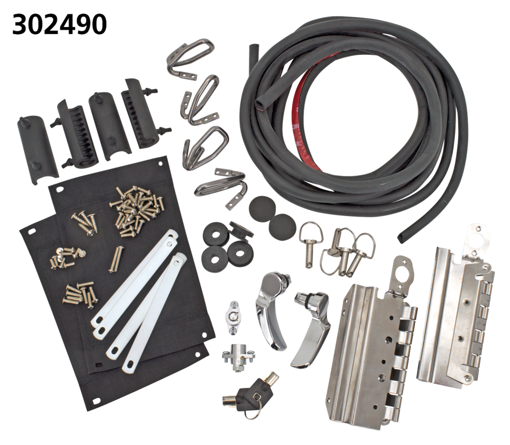 SADDLEBAG LATCH KIT AND SERVICE PARTS