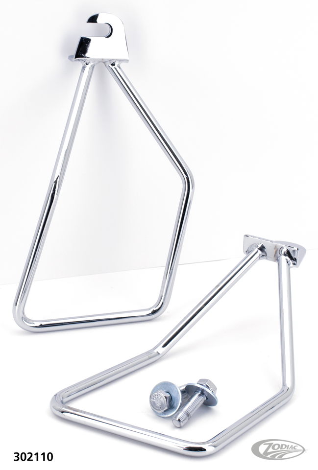 CHROME SADDLEBAG SUPPORTS