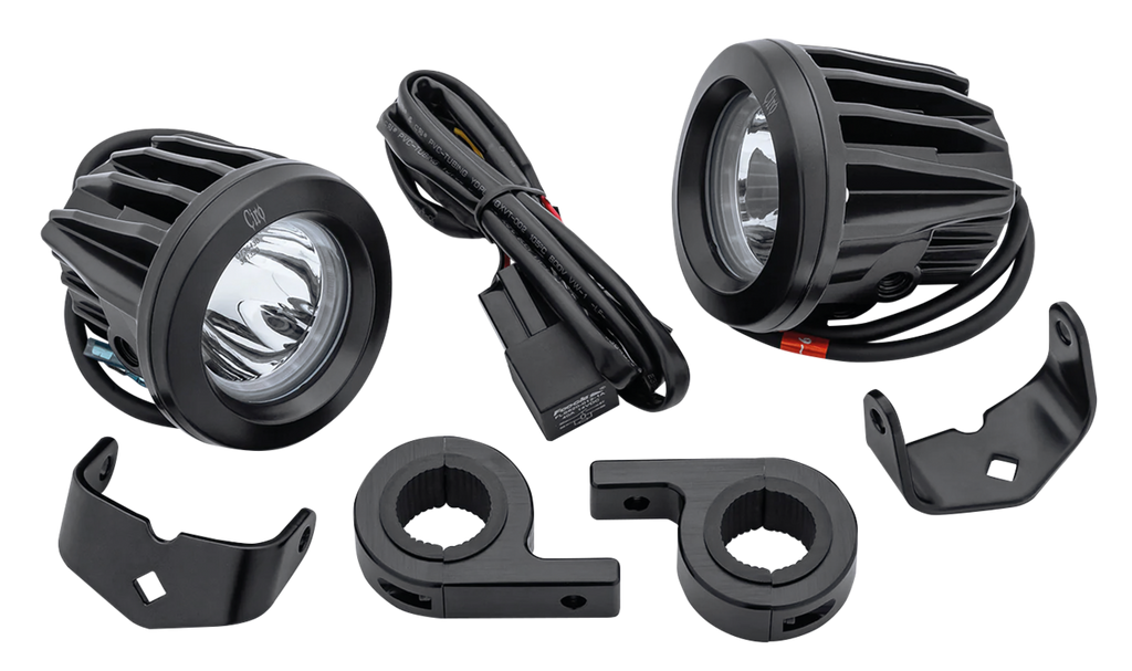 CIRO TAC-10 LIGHT CANNONS WITH HALO DAYTIME RUNNING LIGHTS