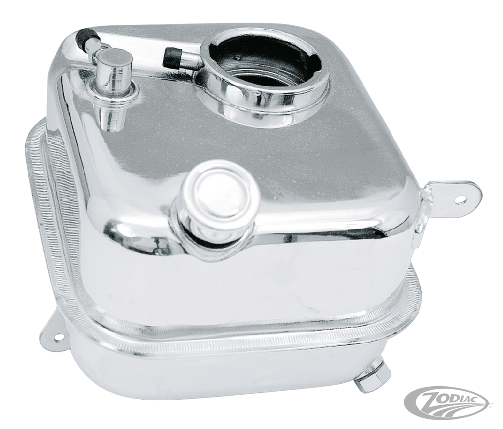CHROME OIL TANK FOR 4 SPEED BIG TWIN