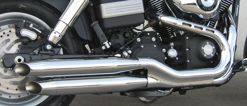 MCJ ADJUSTABLE 2-INTO-2 EXHAUST SYSTEMS FOR DYNA