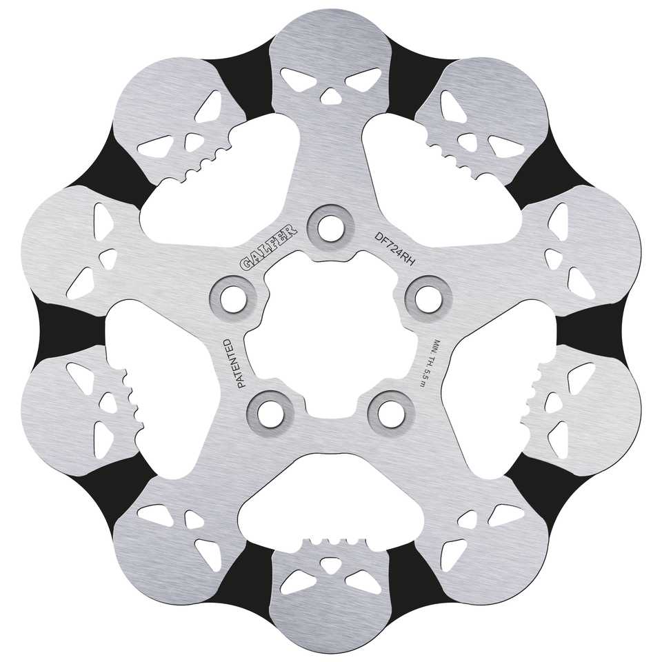 GALFER SKULLED DISC BRAKE ROTORS