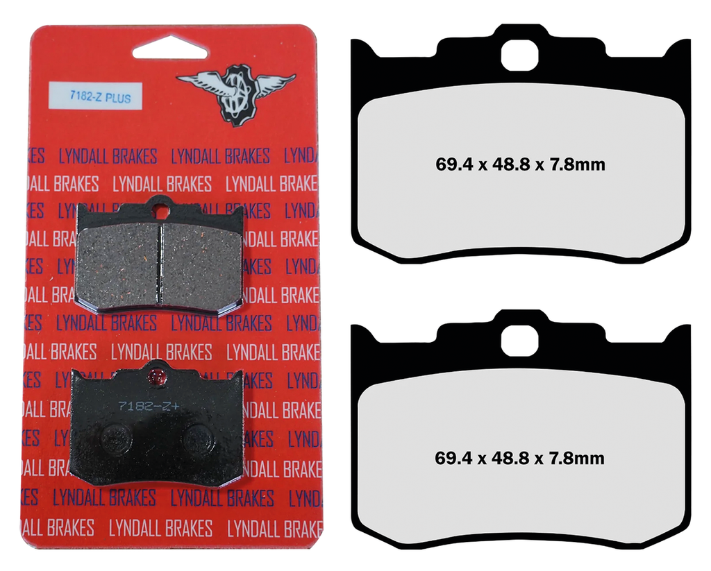 LYNDALL BRAKE PAD SETS, FRONT