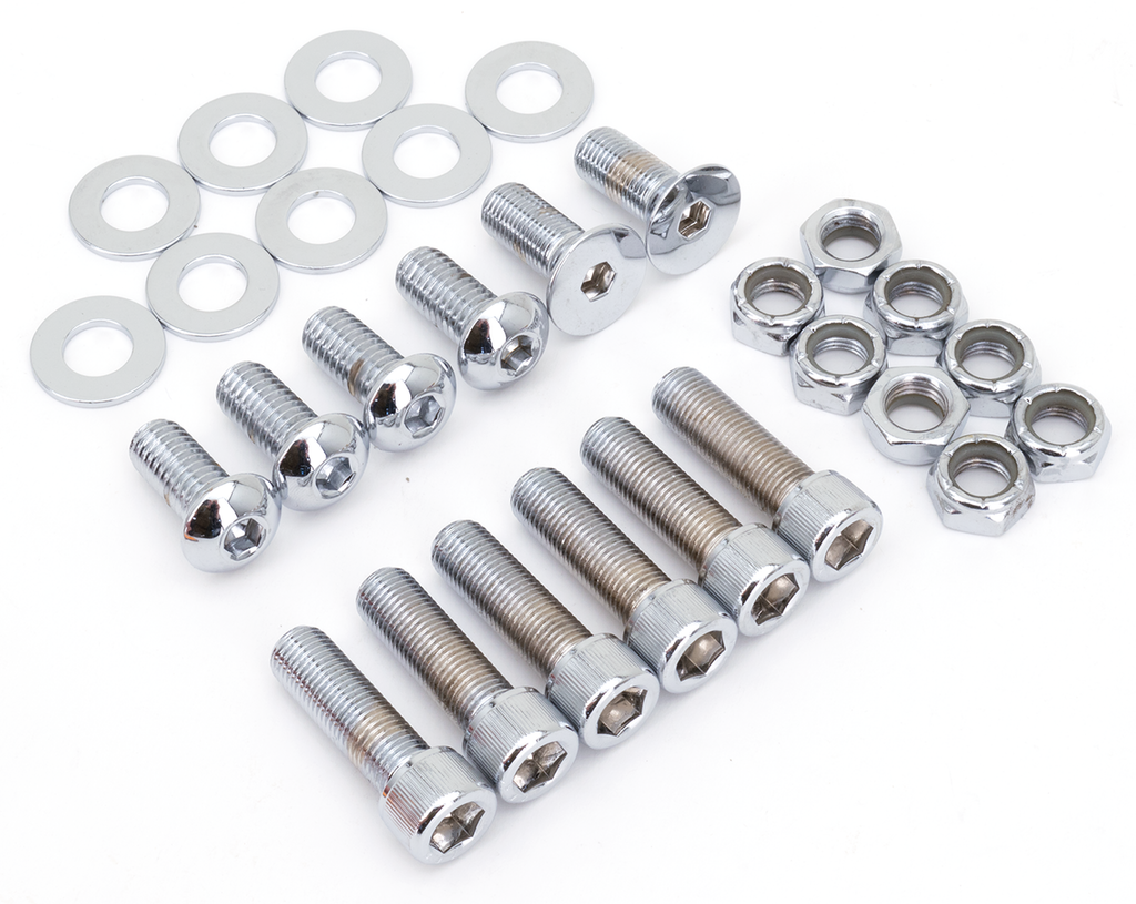 CHROME PLATED BOLT KITS