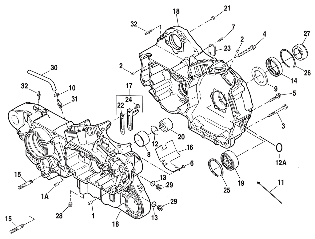 LOWER END PARTS FOR 2004-2022 EVOLUTION SPORTSTER