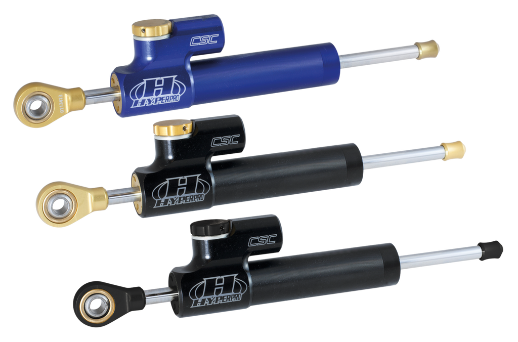 ALUMINUM STEERING DAMPERS BY HYPERPRO