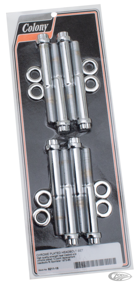 COLONY CYLINDER HEAD BOLT KITS FOR SPORTSTER