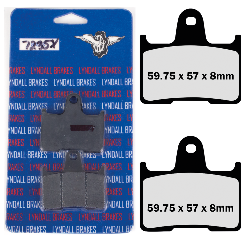 LYNDALL BRAKE PAD SETS, REAR