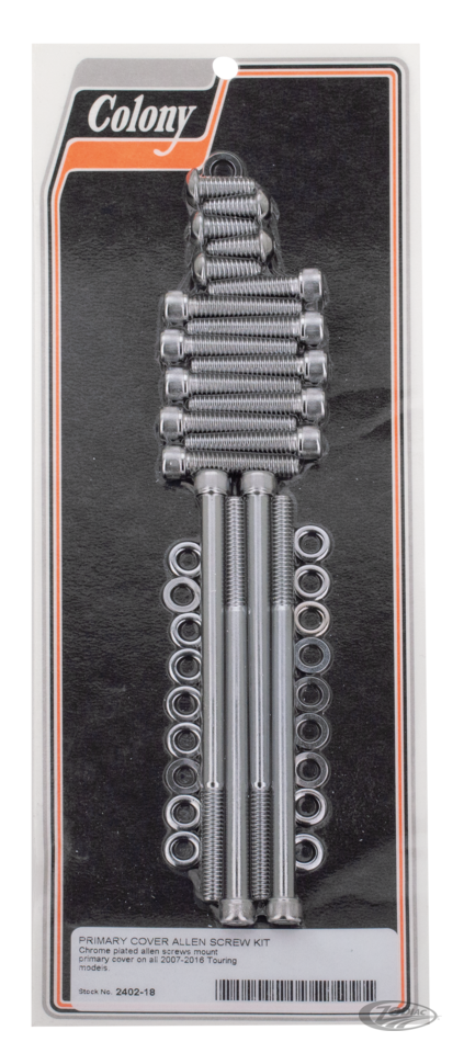 PRIMARY, DERBY & INSPECTION COVER SCREW KITS