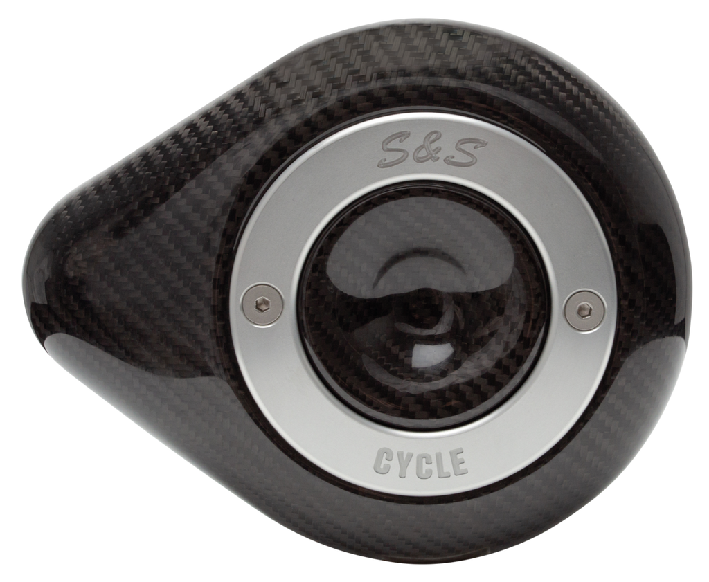 S&S STEALTH CARBON TEARDROP AIR CLEANER