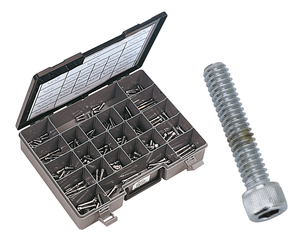 CHROME PLATED ALLEN HEAD SCREWS ASSORTMENT (1)