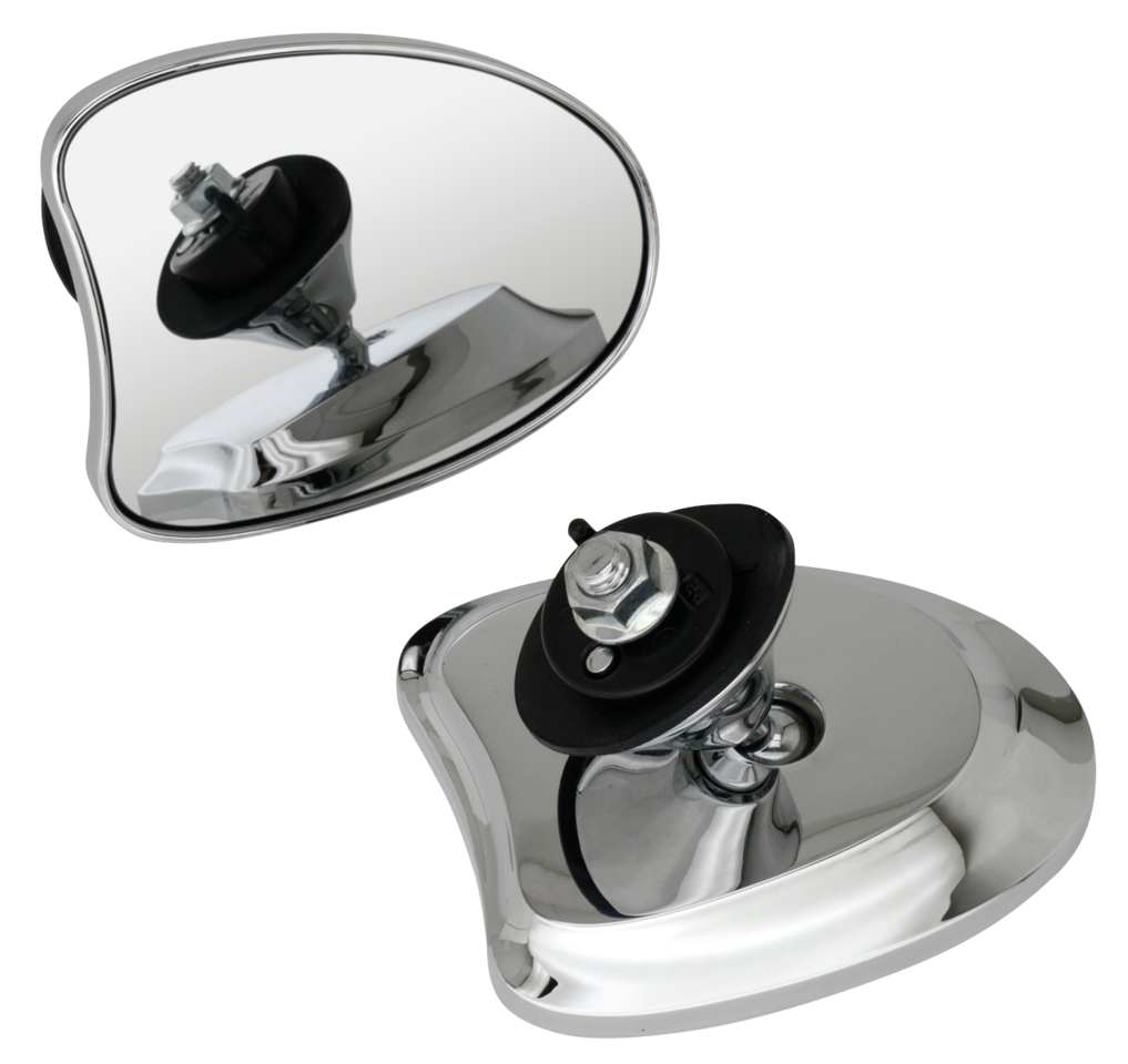 GENUINE ZODIAC TAPERED FAIRING MOUNT MIRRORS