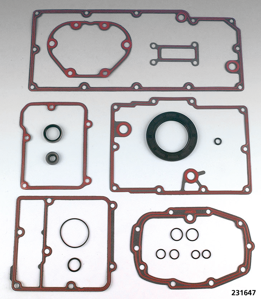 TRANSMISSION GASKET, O-RINGS AND SEALS FOR 5 SPEED BIG TWIN